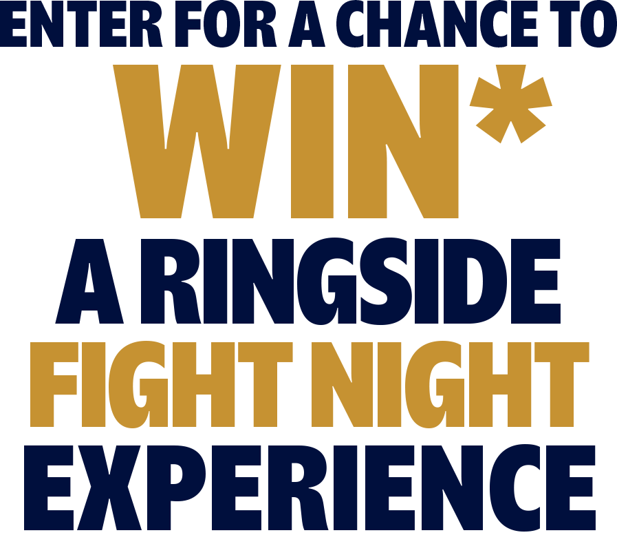 Enter for a chance to win a Ringside Experience
